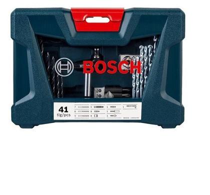 Imagem de Jogo De Brocas Bits E Soquetes Bosch V-line 41 Peças Bosch