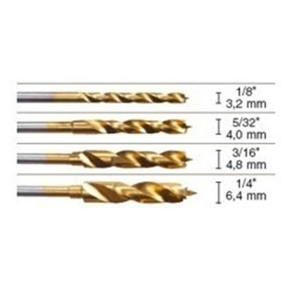 Imagem de Jogo de Brocas de Titânium com 4 Unid. 631 Dremel