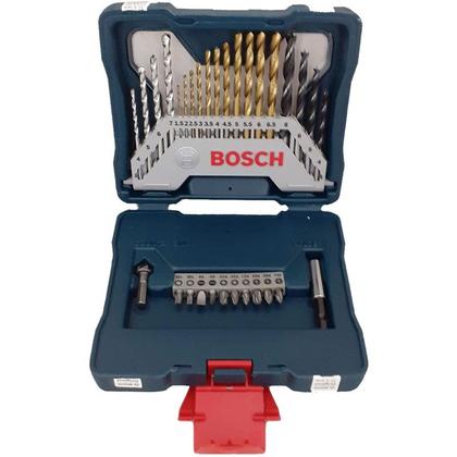 Imagem de Jogo De Brocas E Pontas Bits Com 30 Peças X-line Titânio Bosch
