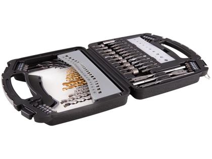 Imagem de Jogo de Brocas Nell 128 Peças XWT0129A com Maleta