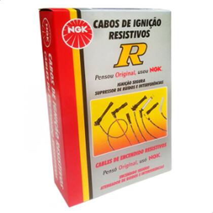 Imagem de Jogo de Cabo De Ignição Original NGK VW Golf Jetta Bora Polo 2.0 8v 2007 2008 2009 2010 2011 2012 2013 2014 2015....