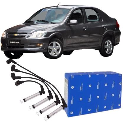 Imagem de Jogo de Cabo de Velas Gm Agile Celta Corsa Classic Cobalt Montana Meriva Spin 1.0 1.4 1.6 1.8 8v Delphi