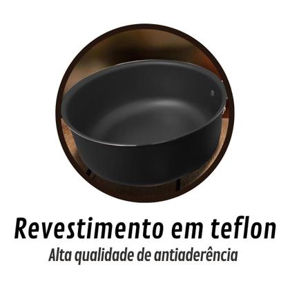 Imagem de Jogo de Caçarolas 05 Peças com Tampa de Vidro e Utensílios