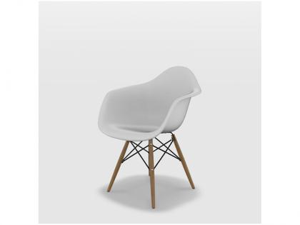 Imagem de Jogo de Cadeiras de Polipropileno Empório Tiffany Eames Arm 4 Peças