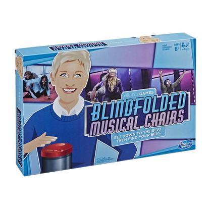 Imagem de Jogo de cadeiras musicais com os olhos vendados Hasbro Gaming Ellen's Games