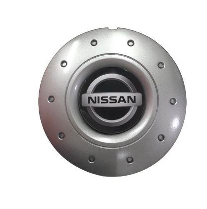 Imagem de Jogo de Calotas de Centro Miollo para Nissan Versa Aro 16 2012/2020 Estilo Amarok Prata