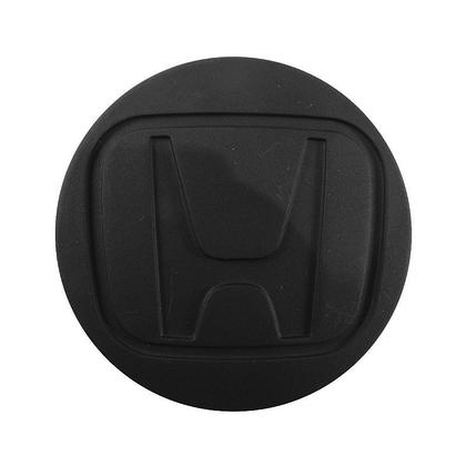 Imagem de Jogo de Calotinhas 58mm Centro de Roda Honda FIT Civic City WRV Preto Fosco