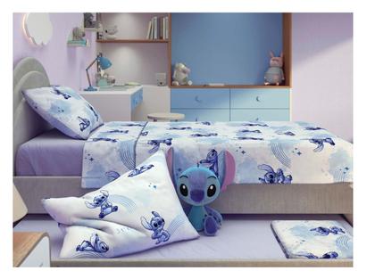 Imagem de Jogo de Cama 100% Algodão Solteiro Estampado Personagem - Com 3 Peças - 1,40m X 2,10m