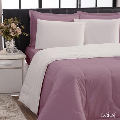 Imagem de Jogo de Cama 6 Peças Edredom Casal Queen Com Jogo de Lençol 100% Algodão