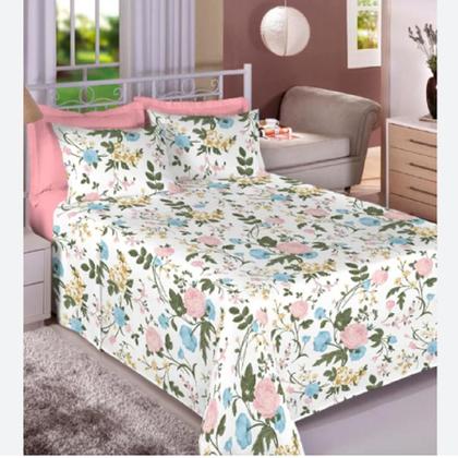 Imagem de Jogo de Cama Box Lençol Casal Queen Estampado 4 Peças - Estampas Sortidas