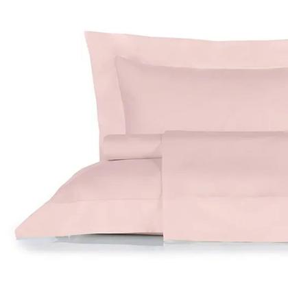 Imagem de Jogo de Cama Casal Altenburg Lux 200 Fios 4 Pçs Rosa Lille
