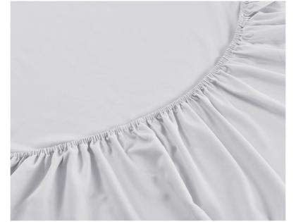 Imagem de Jogo de Cama Casal de Poliéster Jolitex 300 Fios Toque de Seda Branco 3 Peças