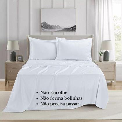 Imagem de Jogo De Cama Casal Jolitex Toque De 1000Fios Thousand 4 Pçs