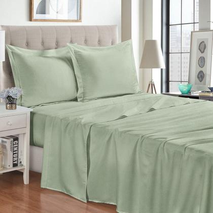 Imagem de Jogo De Cama Casal Jolitex Toque De 1000Fios Thousand 4 Pçs