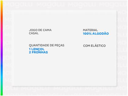 Imagem de Jogo de Cama Casal Karsten 100% Algodão