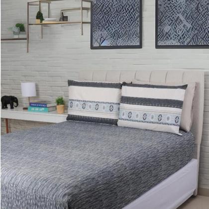 Imagem de Jogo De Cama Casal Para Cama Box 4 Peças Realce Sultan