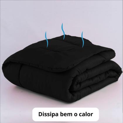Imagem de Jogo de Cama Casal/queen para Calor de Verão com Edredom Lençol Fronha Função Cobre Leito e Cobertor