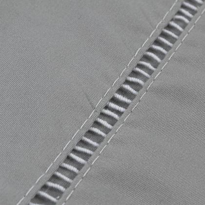 Imagem de Jogo de Cama Classic Solteiro Percal 400 Fios Ponto Palito 02 Peças, Antiácaro, Toque Macio e Confortável