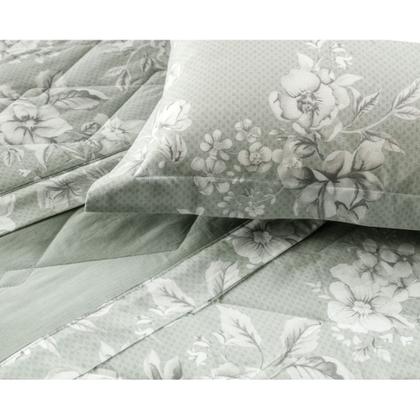 Imagem de Jogo de Cama Karsten Melissa 200 Fios 4 Peças Casal Verde
