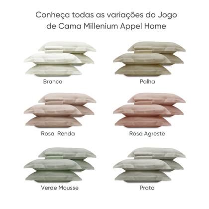 Imagem de Jogo de Cama king 1000 fios Millenium Appel Home Palha