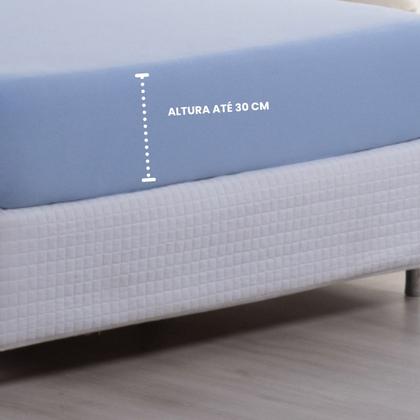 Imagem de Jogo de Cama King Malha 100% Algodão c/ Elastico 04 Pçs