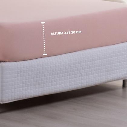 Imagem de Jogo de Cama King Malha 100% Algodão c/ Elastico 04 Pçs