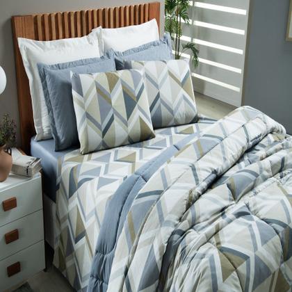 Imagem de Jogo de Cama LENÇOL 400 FIOS CASAL QUEEN 3 PEÇAS ESTAMPADO - ESTAMPAS SORTIDAS, SEM OPÇÃO DE ESCOLHA (TODAS MUITO LINDAS!!)