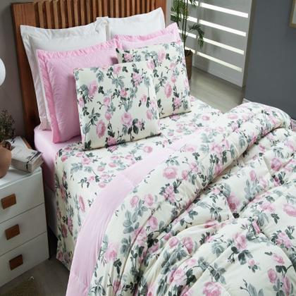 Imagem de Jogo de Cama LENÇOL 400 FIOS CASAL QUEEN 3 PEÇAS ESTAMPADO - ESTAMPAS SORTIDAS, SEM OPÇÃO DE ESCOLHA (TODAS MUITO LINDAS!!)