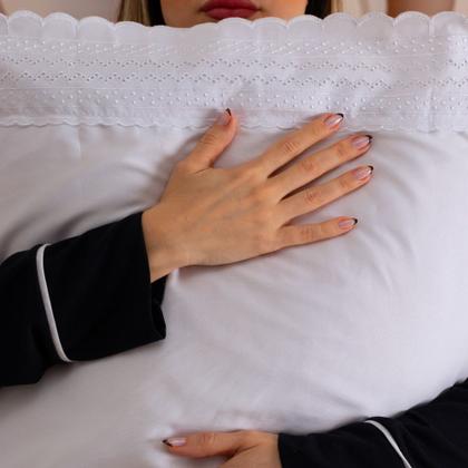 Imagem de Jogo de Cama Lençol Casal Micro Percal 300 fios com 4 Peças Premium - BF Colchões