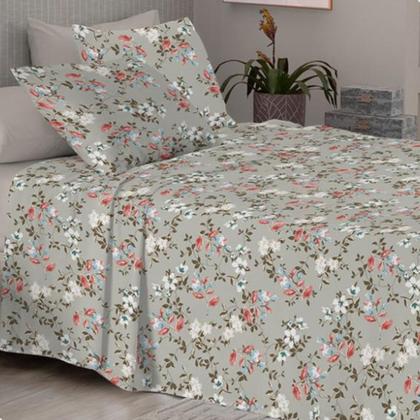 Imagem de JOGO DE CAMA NEO ESSENCIAL ESTAMPADO 4 pcs - CASAL MIMOSA