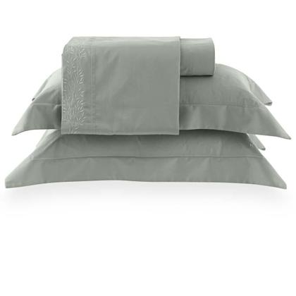 Imagem de Jogo de Cama Queen 300 Fios Bordado Taiti - Casa K