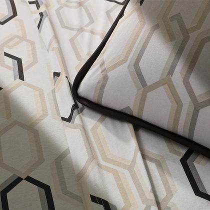 Imagem de Jogo de Cama Queen 4 Peças Altenburg Malha Fio Penteado Lins