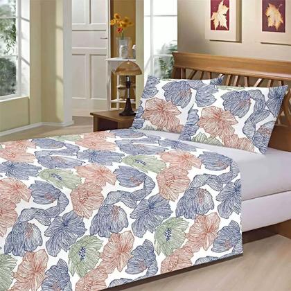 Imagem de Jogo de Cama Queen Lençol Microfibra 4 Pçs Sortido Camesa