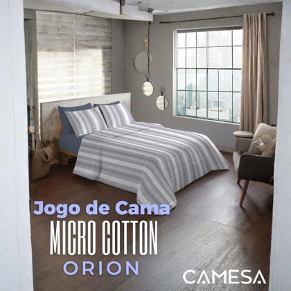 Imagem de Jogo De Cama Queen Micro Cotton Duplo Camesa 150 Fios