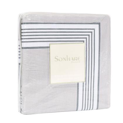 Imagem de Jogo de Cama Queen180 Fios Algodão Com Vira Linha Diamante