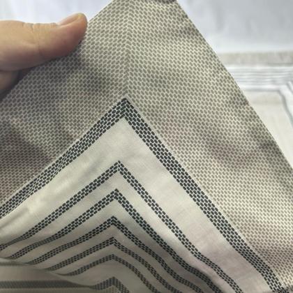 Imagem de Jogo de Cama Queen180 Fios Algodão Com Vira Linha Diamante