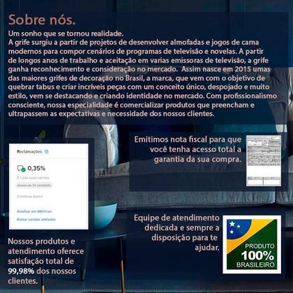 Imagem de Jogo De Cama Solteiro 400 Fios Com Veludo Rosé 6 Peças