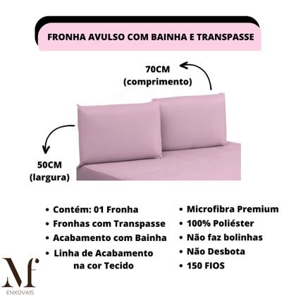 Imagem de Jogo de Cama Solteiro Lençol com Elástico Microfibra Premium 02 Peças Roupa de Cama Box para Revenda