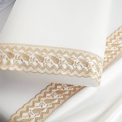 Imagem de Jogo De Cama Supreme King 04 Peças - Off White