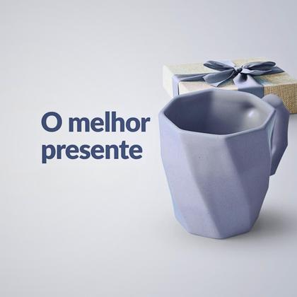 Jogo de Canecas Cerâmicas 4 peças Louça Café da Manha Cores Variadas - Ecass Imagem de Jogo de Canecas Cerâmicas 4 peças Louça Café da Manha Cores Variadas