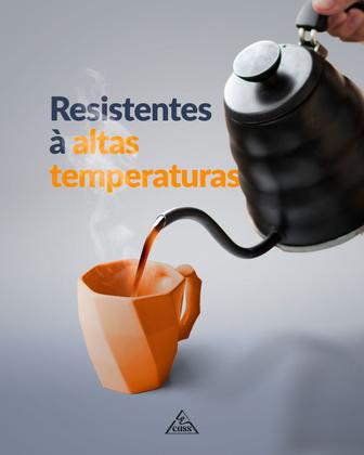 Jogo de Canecas Cerâmicas 4 peças Louça Café da Manha Cores Variadas - Ecass Imagem de Jogo de Canecas Cerâmicas 4 peças Louça Café da Manha Cores Variadas