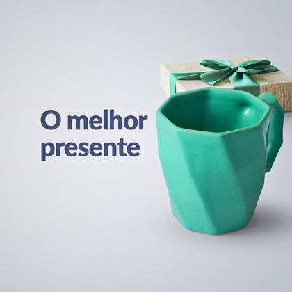 Jogo de Canecas Cerâmicas 4 peças Louça Café da Manha Cores Variadas - Ecass Imagem de Jogo de Canecas Cerâmicas 4 peças Louça Café da Manha Cores Variadas