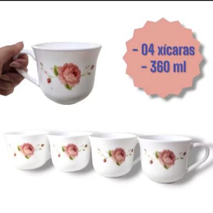 Imagem de Jogo de Canecas Com 4 Peças de 60Ml