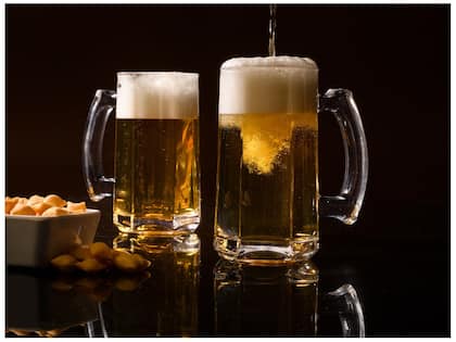 Jogo de Canecas de Chopp e Cerveja de Vidro Transparente 300ml Haus Concept Pavillion 2 Peças