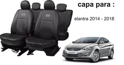 Imagem de Jogo de Capa de Couro Elantra 14-18 + Capa de Cobrir