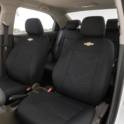 Imagem de jogo de capas tecido original bancos chevrolet agile astra prisma a venda