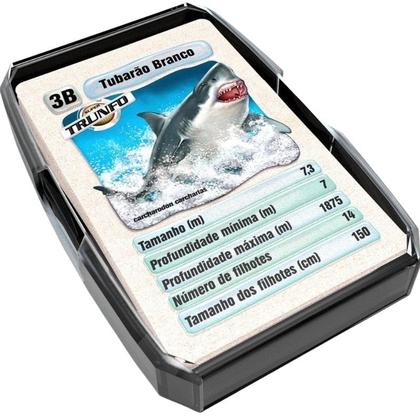 Imagem de Jogo de Carta Super Trunfo Tubarões Grow