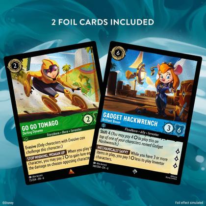 Imagem de Jogo de Cartas Colecionáveis Disney Lorcana Azurite Sea - Ravensburger