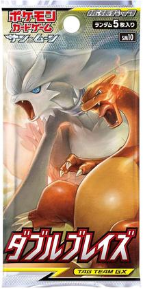 Imagem de Jogo de cartas colecionáveis Pokemon Sun & Moon Double Blaze (5 cartas)