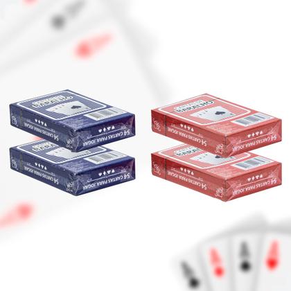 Imagem de Jogo de Cartas de Baralho 54 Cartas Magica Truco Poker